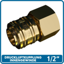 Druckluftkupplung Messing 1/2\ IG