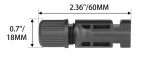 MC IV Kupplung 4,0-6,0mm²