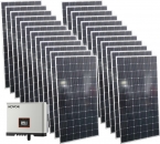 9,84 kwp Photovoltaikanlage komplett Installationsfertig