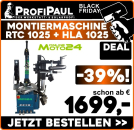 Reifenmontiermaschine RTC 1025 + HLA 26'Zoll (RTC1025+HLA1025)
