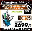 Reifenmontiermaschine RTC 1028 + HLA