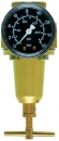 Druckregler G1/2, 25 bar, 0,5-16 bar, mit Manometer, Handrad