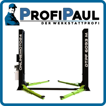 DTPF 6093 M 4,0t Hebebühne schwarz/grün DTPF 6093 M 4,0t Hebebühne schwarz/grün