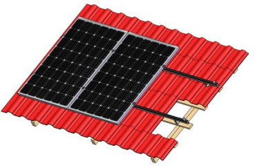 Dachschienen - Halter Edelstahl No.1 für Schindeldach Dachschienen - Halter Edelstahl No.1 für Schindeldach